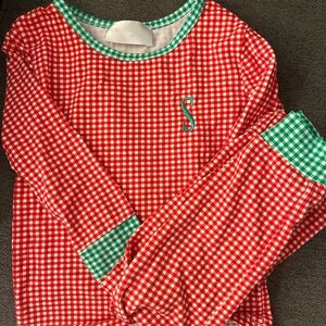 Monogrammed S Christmas Pajamas